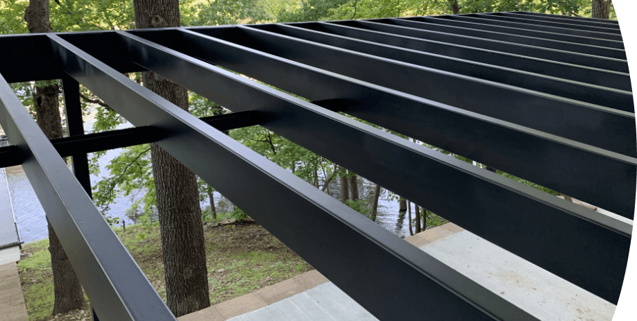 Fortress Steel Framing Deck Installation in Greenville, SC by Russo Builds