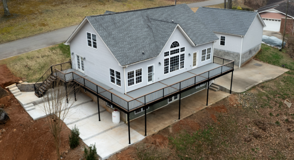 alternative deck framing options for residential decks